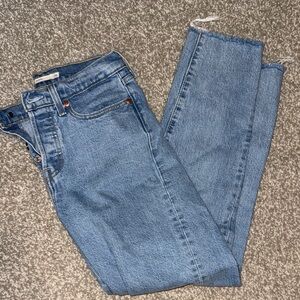 Levi’s wedgie jeans